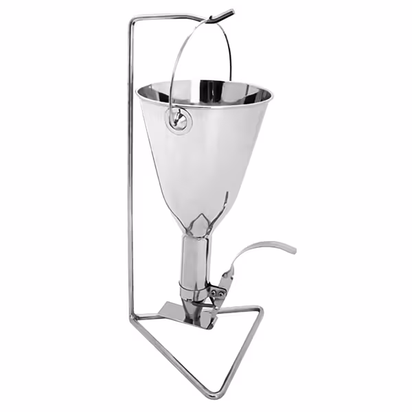 Tartelette machine – churros vultrechter - RVS, 1l