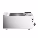 Friggitrice elettrica professionale da banco - 13L - 4,5kW - con rubinetto di scarico