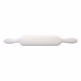 Teigroller / Nudelholz - 75x450mm - oval - Kunststoff