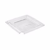 (6 st) Lock PURE - Acryl - Transparent - 195x195 mm - med skår för sked - passar till 83409#6, 83468#6, 85260#6 & 85266#6 - 6‑pack