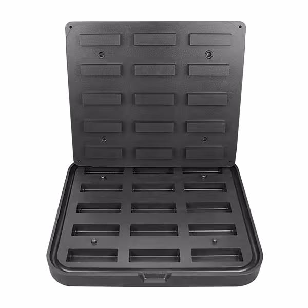 Tartelette-Backplatten für TMNP - Rechteckform - 90x26 mm - für 15 Tartelettes