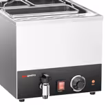 Commercial Electric Pasta Cooker - Single Tank - Countertop - 40L - 3.2kW - with Drain Tap - with 3 Baskets