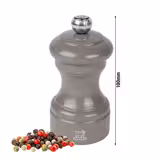 (6 pieces) PEUGEOT | BISTRORAMA - Pepper mill - Taupe grey - Height: 100 mm