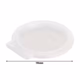 (12 pcs) Couvercle réutilisable - Transparent - compatible avec 1,3L Bol à salade MWSGK1300