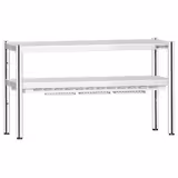 Wärmebrücke mit Keramikstrahler - 1400x370mm - 1,05 kW - 1 beheizte Etage, 1 Ablage