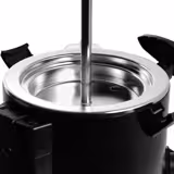 Dozer za toplu čokoladu - 10 litara - 1 kW - Crna - Temperatura: 65°C do 90°C