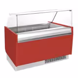 Eistheke LIAM - 1560mm - Statisch - für 13+13x 5 Liter Eisbehälter - Rot