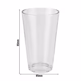 (6 adet) Karıştırma Bardağı - Cam - 400ml