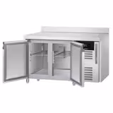Koelwerkbank ECO - 1360x700mm - 282 liter - met 2 deuren - opstand