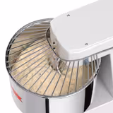 Miesiarka spiralna do ciasta - 22L / 18kg - ze stałą dzieżą - z timerem - 400V