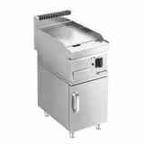 Elektrische bakplaat - 4,5kW - Glad - Bakoppervlak: 395x500mm - met onderbouw met 1 deur