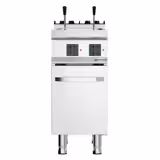 Cocedor de pasta eléctrico - 22 litros - 9 kW - incl. base con 1 puerta