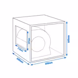 Airbox Commercial Extractor Fan - 2800m³/h - 230V