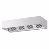 Hotte à adosser professionnelle - Profondeur 900 - 2400mm - sans moteur - avec filtres et éclairage