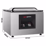 Chamber Vacuum Sealer - 25m³/h - 1.2kW - Digital - with Gas Flushing