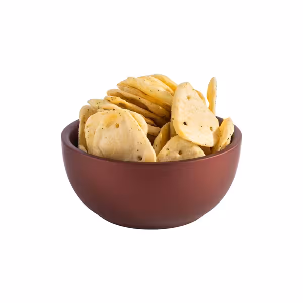 (6 stycken) Skål - LEVANTE - Rostfritt stål - 0,14 liter - Ø 95 mm - Röd