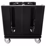 Bordenwagen - verrijdbaar - voor Ø180-325mm borden - 180-480 borden - met 6 verstelbare scheidingswanden - 985x760x900mm - polyethyleen