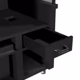 Neutrální prvek pro gril na dřevěné uhlí / plyn BERLIN - 960 mm - černý