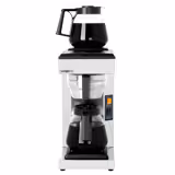 Commercial Filter Coffee Machine - 1.8L - 2.39 kW - with manual fill & 2 hot plates - incl. 2 glass jugs