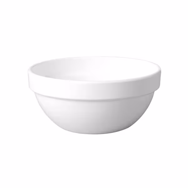 (6 Stück) Schale - CASUAL MAXI - Melamin - 0,25 Liter - Ø 120mm - Weiß