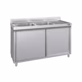 Evier ECO - 1600x600mm - avec 2 bacs à gauche
