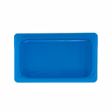 (6 pièces) CAMBRO | SafeTrak - Couvercle en polypropylène GN 1/4 - Bleu