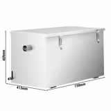 Fettabscheider - 44 Liter - inkl. Schlammfang 16 Liter - für bis zu 100 Portionen/Tag