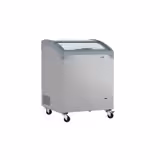 Lada congelatoare - 117 litri (conținut net) - GRI cu capac din sticlă