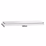 Étagère intermédiaire - 1800 x 563 mm - compatible avec tables de travail ATK186 & ATK186A