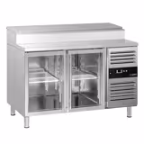 Voorbereidingstafel PREMIUM - 1360mm - 2 glazen deuren - 7x GN 1/3
