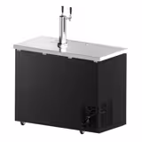 Spillatore birra con rubinetto - 2x fusti da 50 litri - 1240x620mm