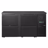 Barkoelwerkbank ECO - 1462x513mm - met 4 laden - 250l - Zwart