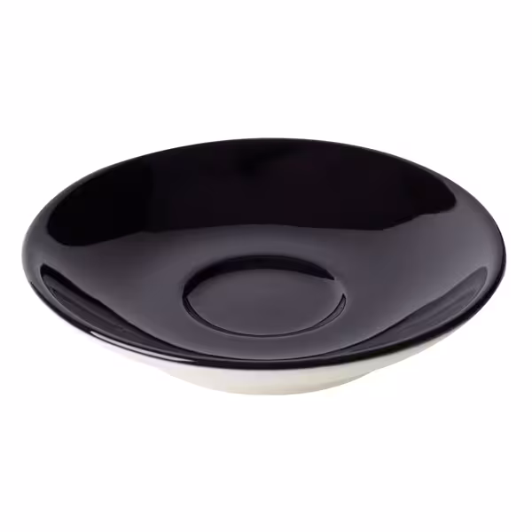 (6 stuks) BART COLOUR CAFE - Espressoschotel - Ø 110mm - Zwart