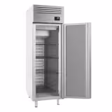 Szafa chłodnicza ze stali nierdzewnej PREMIUM - EN 600x400 - 560L - 687x794mm - 1 drzwi - chłodzenie wentylowane; LED; HACCP