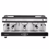 WEGA | Pegaso Plus – Machine à expresso à porte-filtre – 3 groupes – 5,3 kW – avec mousseurs à lait & eau chaude – Noir