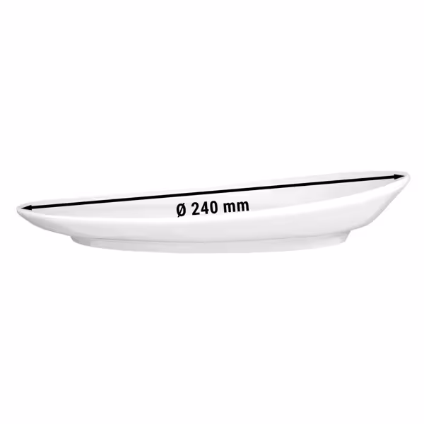 (6 stuks) SELTMANN WEIDEN | Gourmetbord - plat - Ø 240mm
