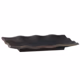 (6 Stück) Tablett - MARONE - Melamin - 275x110mm - Höhe: 20mm