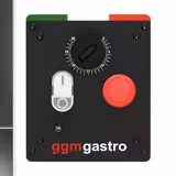 Amassadeira espiral para padaria - 33L / 25kg - 1 velocidade - com cuba fixa - com temporizador - 230V (monofásico) - para pizza e pão