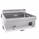 Banho-Maria eléctrico - 2,4 kW - 2x GN 1/1 ou 4x GN 1/2