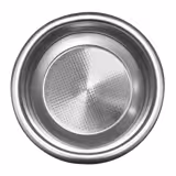 Portafiltro a 2 uscite per macchina da caffè con portafiltro - per Allegro, Eminence, Grace & Suprema - Ø58,8mm - acciaio inox; manico in legno