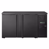 Barkyl & drickakyl ECO – 1462 mm – med 2 dörrar – svart