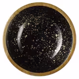 (6 pezzi) Ciotola - MANGO - legno - 0,8 litri - Ø 200 mm - nero-oro