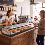 Commercial Countertop Showcase – Neutral – Tempered Glass – 1200 mm