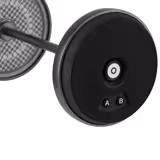 LED Table Lamp - JOSEF MICRO - Rechargeable - Cordless - 3-step dimmable - Ø80mm - Black - with Charging Dock