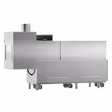 Lave-vaisselle à convoyeur à traction de paniers - Commande électronique - 31kW - panier 500x500mm - avec tunnel de séchage - Table d’entrée à gauche