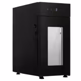 Melkkoelkast - 220mm - 8,5L - smal model - digitaal display - 1 glasdeur & LED-interieurverlichting - incl. melktoevoeropening - zwart