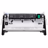 WEGA | Polar - macchina portafiltro - 3 gruppi - 6,9 kW - con 2 montalatte e acqua calda - touch - acciaio inossidabile