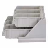 CAMBRO | Versa Organizer - kleines Regal mit 6 Behältern - 511x488mm - Grau-gesprenkelt