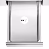 Холодильний стіл для піци Premium PLUS - 1490x700 мм - з 1 дверима та 2 висувними шухлядами - вкл. холодильну вітрину (надставку) - 6x GN 1/4