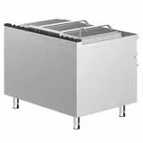 Gazlı Kaynatma Kazanı - 250L - 30,0kW - Doğrudan Isıtma - su bağlantılı